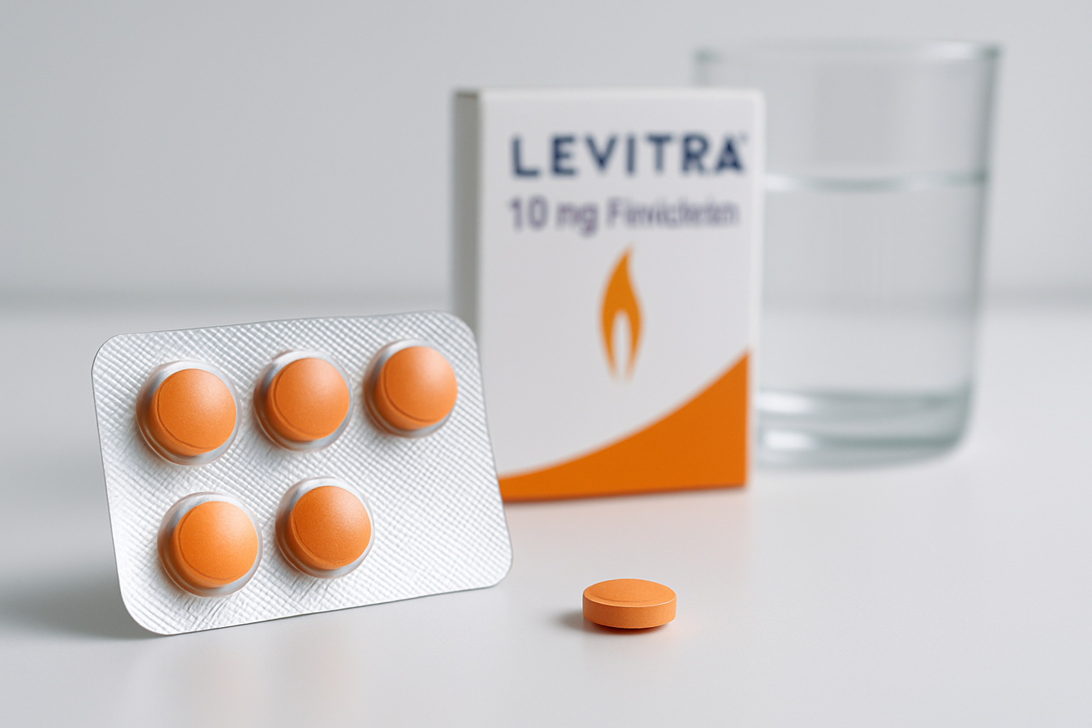 Levitra Tabletten mit Informationen zu Wirkung und Anwendung